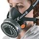 Reusable half mask respirator